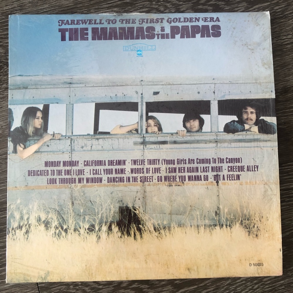 The Mamas and Papas Farwell to the First Golden Era vintage vinyl record